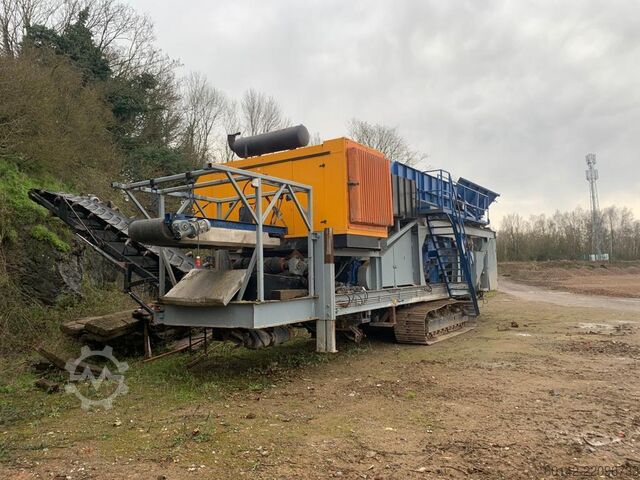 Mobile crushing and screening plant Vidts machinery 