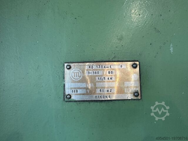 Plate boring mill TOS VARNSDORF WD130A