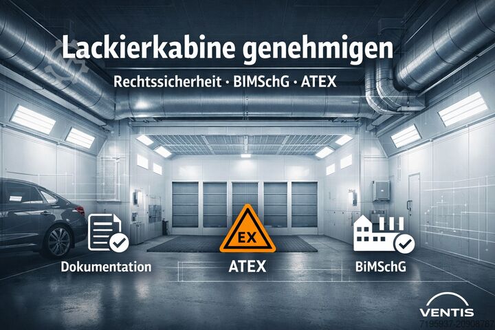 Paint finishing system Ventis Nexus 300 Automotive Spray Booth