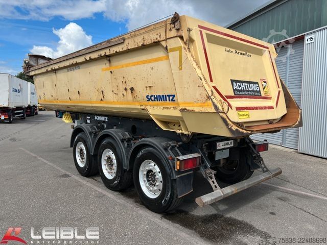 Kipper Auflieger SCHMITZ CARGOBULL SKI 24SL*Stahlmulde*24m³*1.+2.Liftachse*Alcoa*