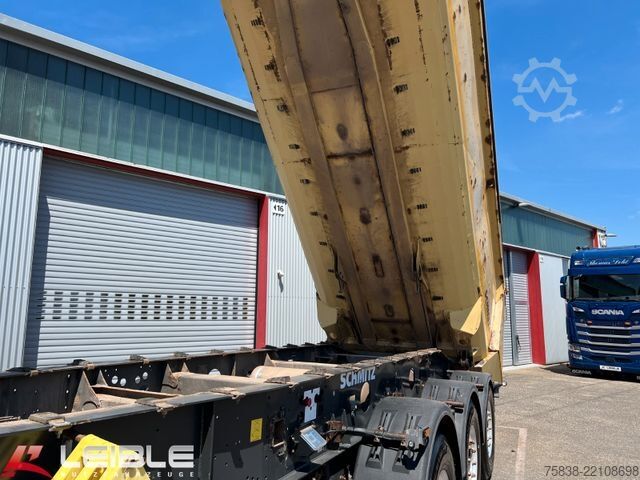 Kipper Auflieger SCHMITZ CARGOBULL SKI 24SL*Stahlmulde*24m³*1.+2.Liftachse*Alcoa*
