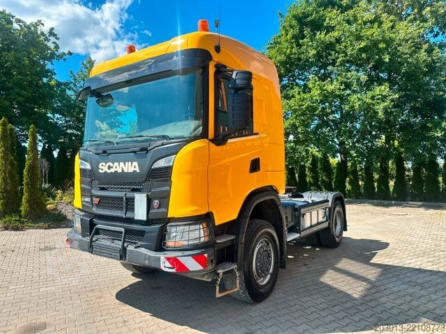 Standard SZM SCANIA 450 XT 4x4 Euro 6 SZM Kipphydraulik Blatt / Luft