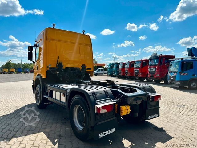 Standard SZM SCANIA 450 XT 4x4 Euro 6 SZM Kipphydraulik Blatt / Luft
