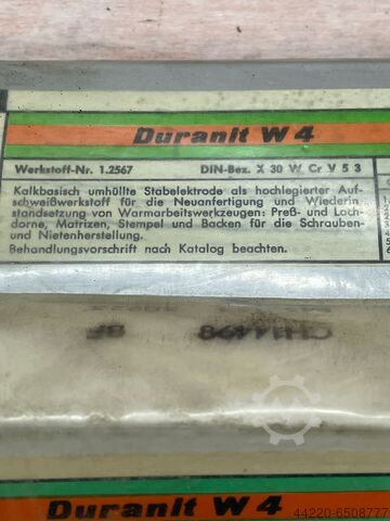 Hardfacing electrode (28214) Duranit W4 