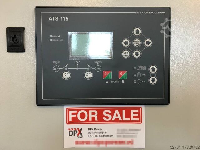 Baumaschine ATS Panel 100A - Max 65 kVA - DPX-27503