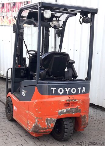 Forklift, ID no.: 14651 Toyota 7FBEST 15
