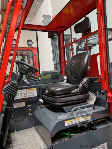 4-way forklift Combilift CBE4000 TRIPLEX 6500 FULL CABIN FREE LIF