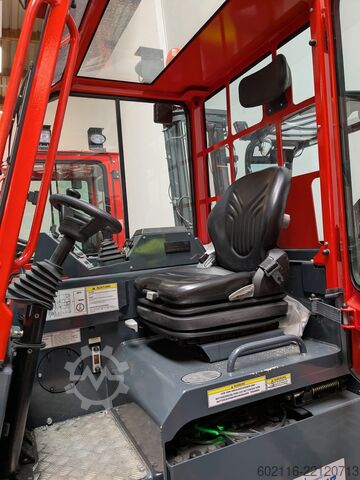 4-way forklift Combilift CBE4000 TRIPLEX 6500 FULL CABIN FREE LIF