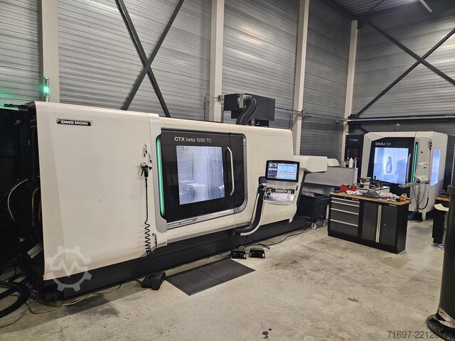 CNC turning and milling center DMG MORI CTX beta 1250 TC