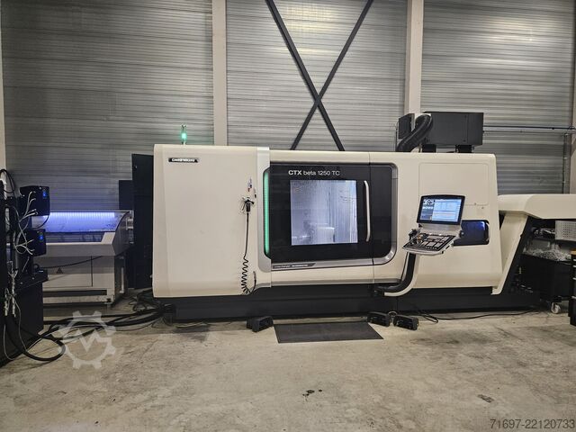 CNC turning and milling center DMG MORI CTX beta 1250 TC