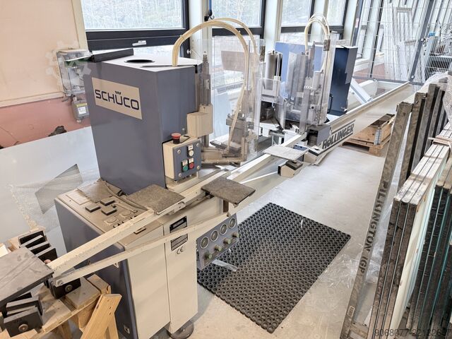 Double-head profile welding machine. Hollinger MSA-EE-1KS SB 300