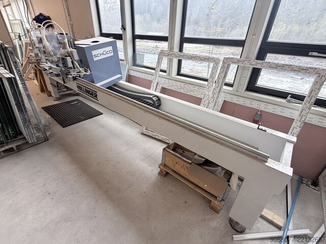 Double-head profile welding machine. Hollinger MSA-EE-1KS SB 300