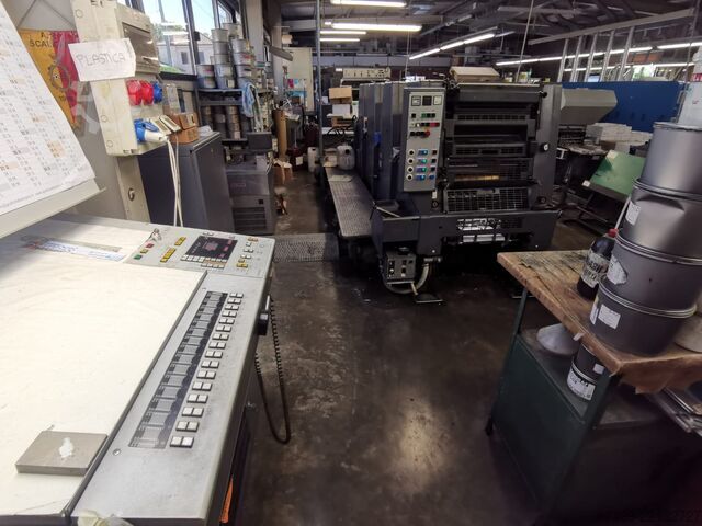 Offset printing press Heidelberg GTOV 52