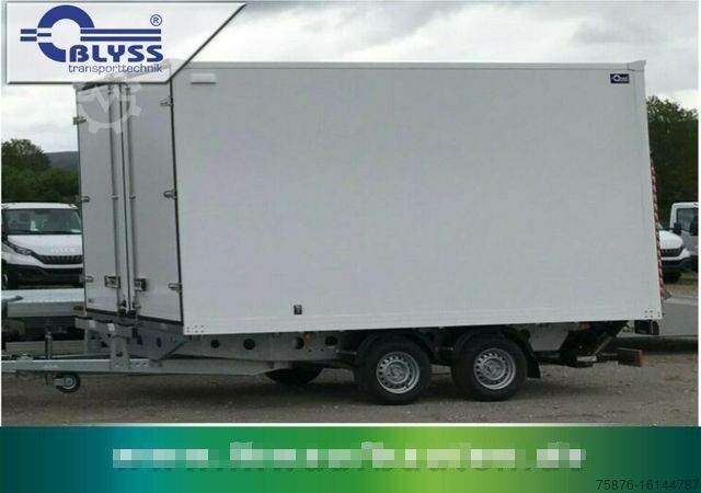 Kofferanhänger BLYSS Kofferanhänger Ladebordwand 420x210x235 3500kg