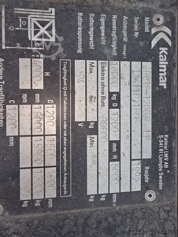 Gabelstapler KALMAR DCD 18-120