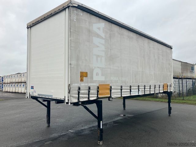 Swap body trailer KÖGEL Wechselbrücke Plane