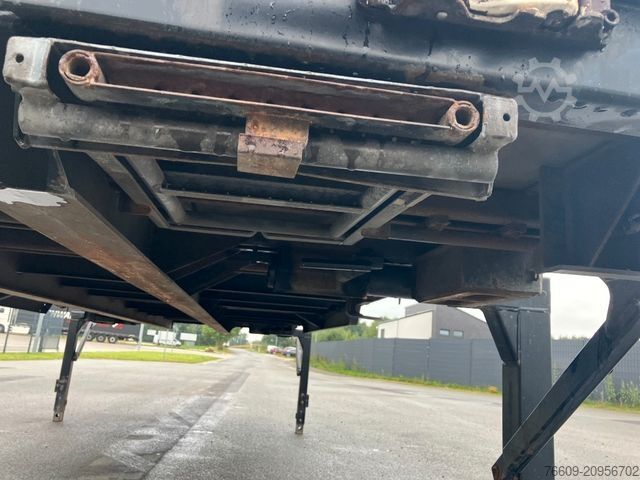 Swap body trailer KÖGEL Wechselbrücke Plane