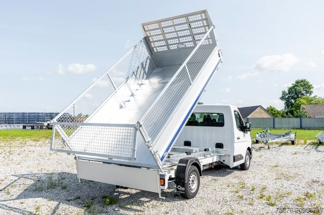 Tipper van RENAULT Master Kipper + Laubgitter