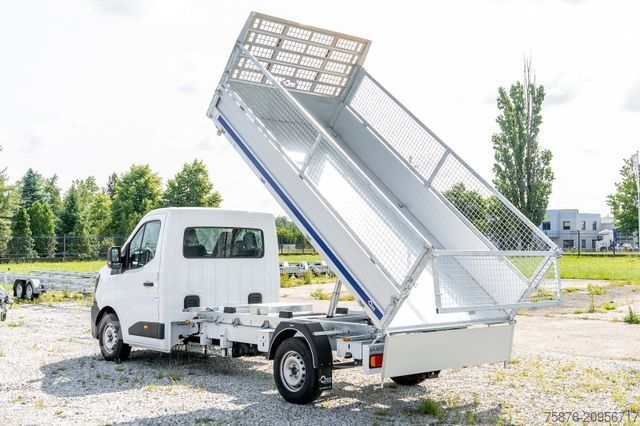 Tipper van RENAULT Master Kipper + Laubgitter