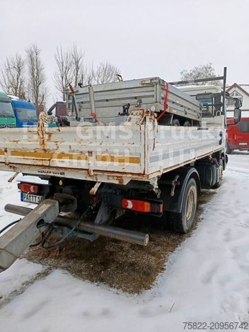 Tipper van IVECO Eurocargo 80-210 / WENIG KM / 2x AHK