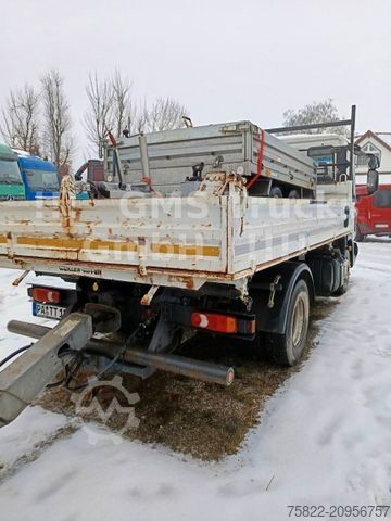 Three-way tipper van IVECO Eurocar 80-210 / Dreiseitenkipper / WENIG KM