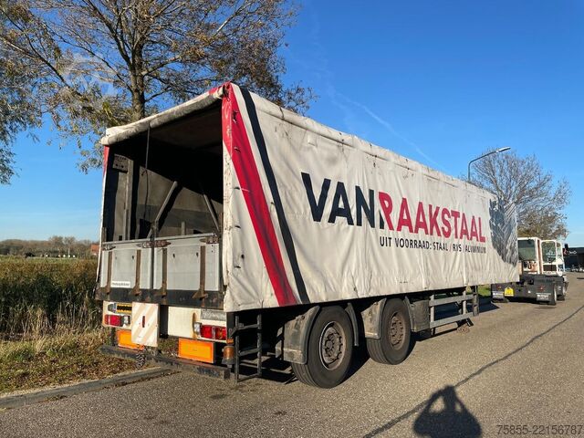 Curtain sided Bulthuis TSAA 48 Stahl  / Steel Transport / 11.5 Meter /...