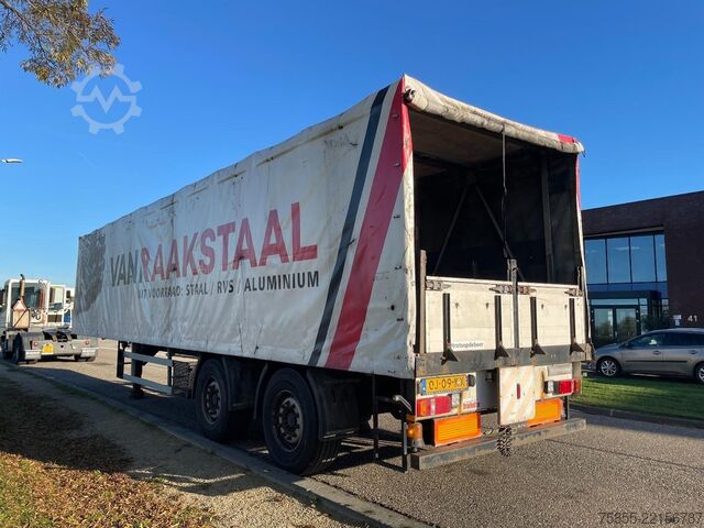 Curtain sided Bulthuis TSAA 48 Stahl  / Steel Transport / 11.5 Meter /...