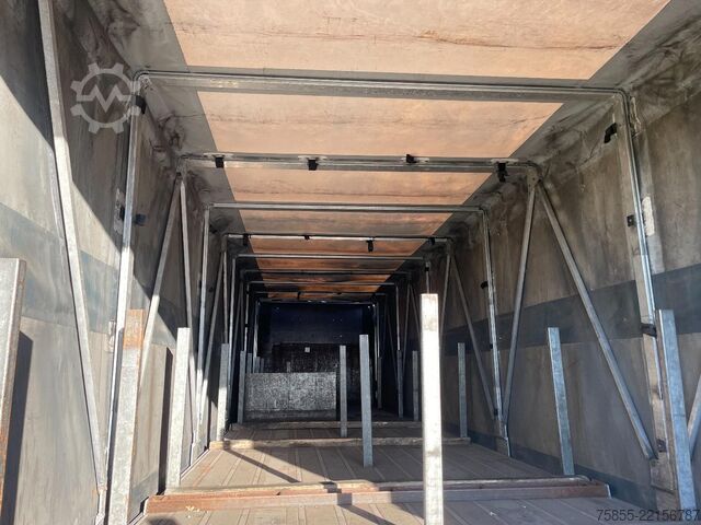 Curtain sided Bulthuis TSAA 48 Stahl  / Steel Transport / 11.5 Meter /...