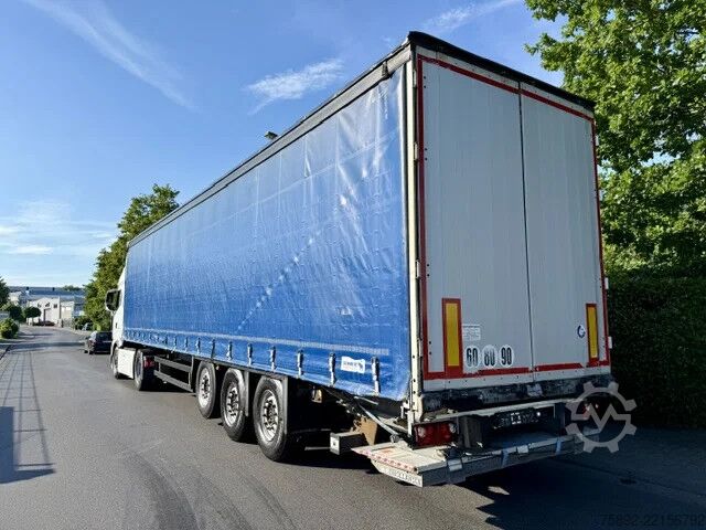 Tarpaulin Schmitz Cargobull Edscha /2x Liftachse / 3x Achsen