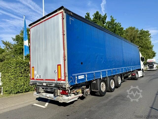 Tarpaulin Schmitz Cargobull Edscha /2x Liftachse / 3x Achsen