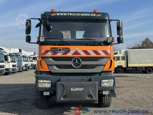 Three-sided tipper truck Mercedes-Benz Axor 1829 4x4 Atlas 7m=800kg FB Winterdienst
