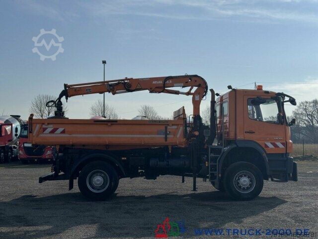 Dreiseitenkipper LKW Mercedes-Benz Axor 1829 4x4 Atlas 7m=800kg FB Winterdienst