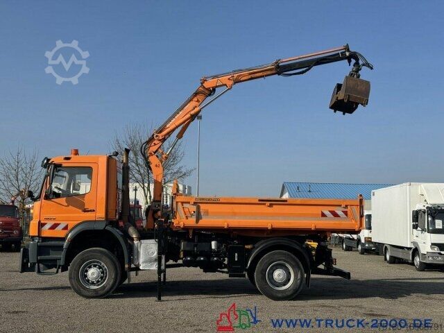 Dreiseitenkipper LKW Mercedes-Benz Axor 1829 4x4 Atlas 7m=800kg FB Winterdienst