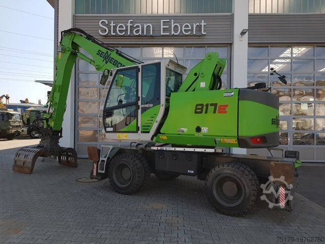 Mobile excavator SENNEBOGEN 817E / nur: 1.374h / 2019 / Sortiergreifer