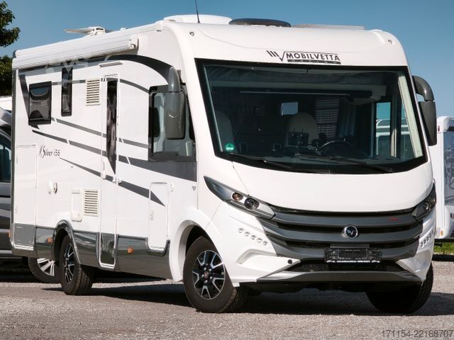 Integriertes Wohnmobil MOBILVETTA K-Silver I 59, Längsbetten, Solar, Klima, TV,