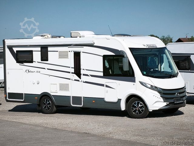 Integriertes Wohnmobil MOBILVETTA K-Silver I 59, Längsbetten, Solar, Klima, TV,