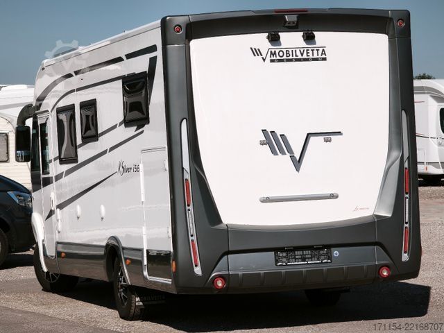 Integriertes Wohnmobil MOBILVETTA K-Silver I 59, Längsbetten, Solar, Klima, TV,