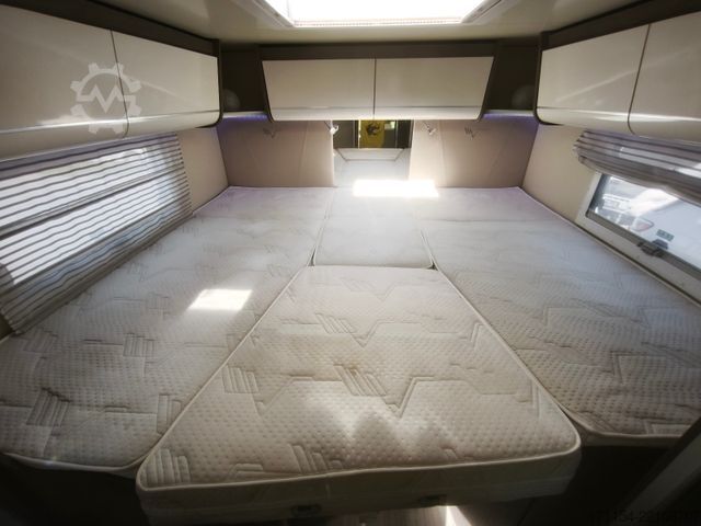 Integriertes Wohnmobil MOBILVETTA K-Silver I 59, Längsbetten, Solar, Klima, TV,