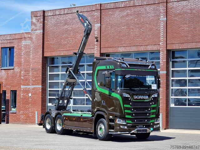 Hook arm system Scania 590S V8 NGS 6x4 - HIAB Multilift 24T - Like new...