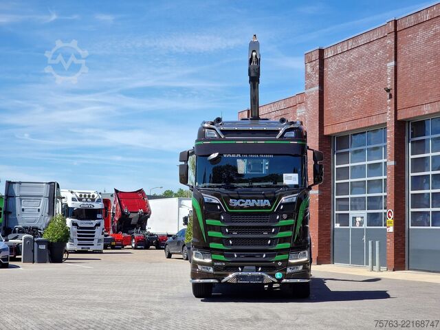 Hook arm system Scania 590S V8 NGS 6x4 - HIAB Multilift 24T - Like new...