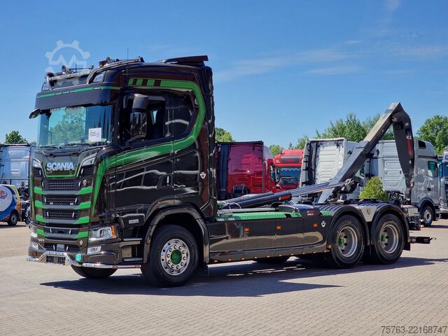Hook arm system Scania 590S V8 NGS 6x4 - HIAB Multilift 24T - Like new...