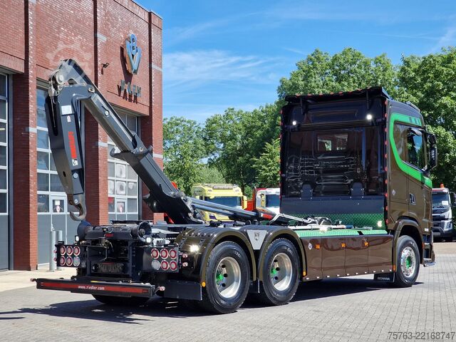 Hook arm system Scania 590S V8 NGS 6x4 - HIAB Multilift 24T - Like new...