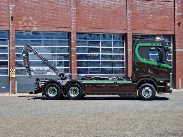 Hook arm system Scania 590S V8 NGS 6x4 - HIAB Multilift 24T - Like new...