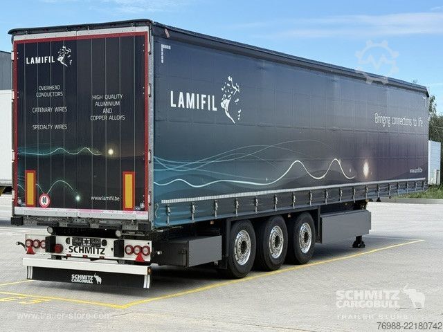 Auflieger mit Pritsche & Plane Schmitz Cargobull Curtainsider Standard