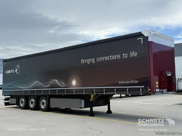 Auflieger mit Pritsche & Plane Schmitz Cargobull Curtainsider Standard