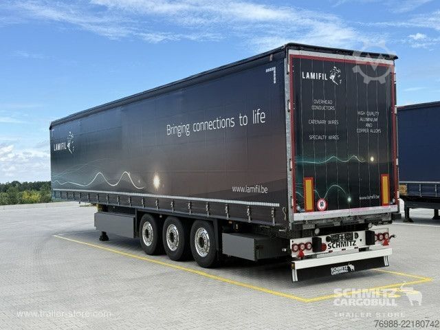 Auflieger mit Pritsche & Plane Schmitz Cargobull Curtainsider Standard