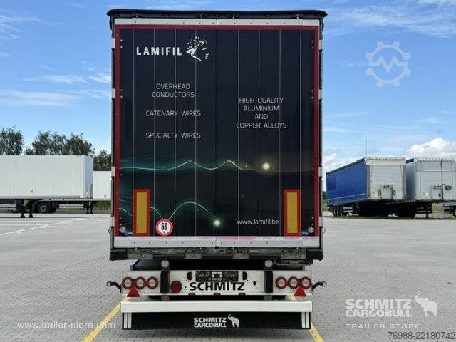 Auflieger mit Pritsche & Plane Schmitz Cargobull Curtainsider Standard
