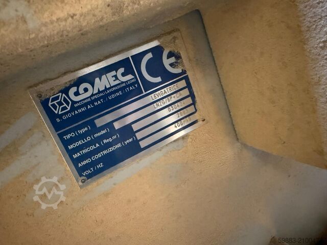 Edge sanding machine COMEC LN2G/8P+CA