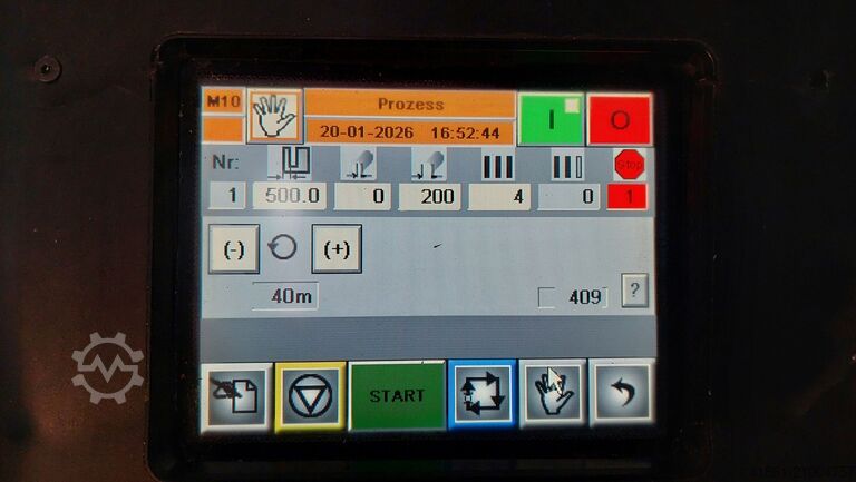 Hydraulic high-speed band saw KASTO TWIN AE4