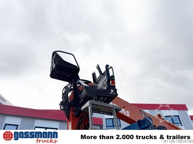 Kipper LKW MAN TGM 18.290 4X4 BB, EEV, Heckkran Atlas AK 115.2V,